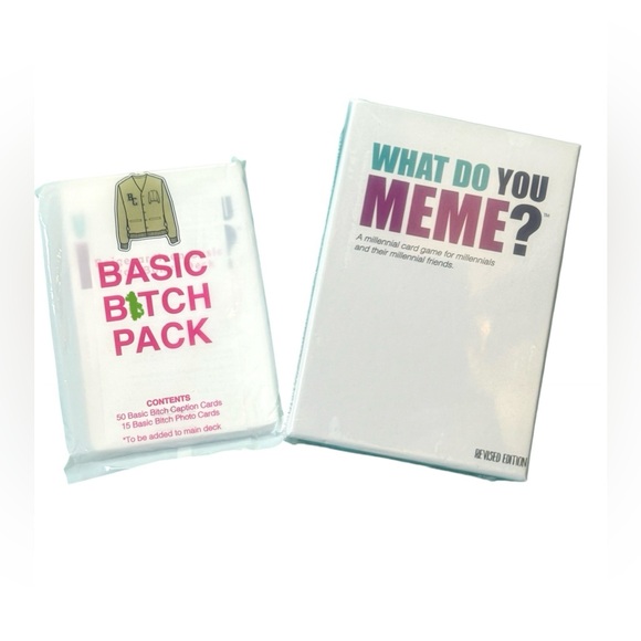 Other - ❌❌SOLD❌❌ What Do You MEME? Core Game plus Basic B Pack
